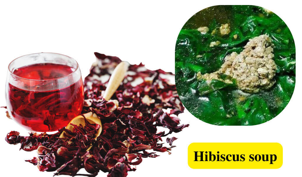 Hibiscus soup