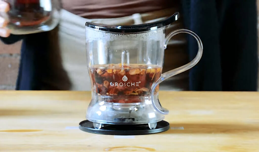 How to make tea with GROSCHE Aberdeen PERFECT TEA MAKER Teapot