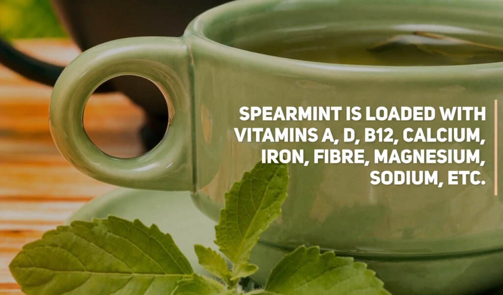 Benefits of Spearmint tea