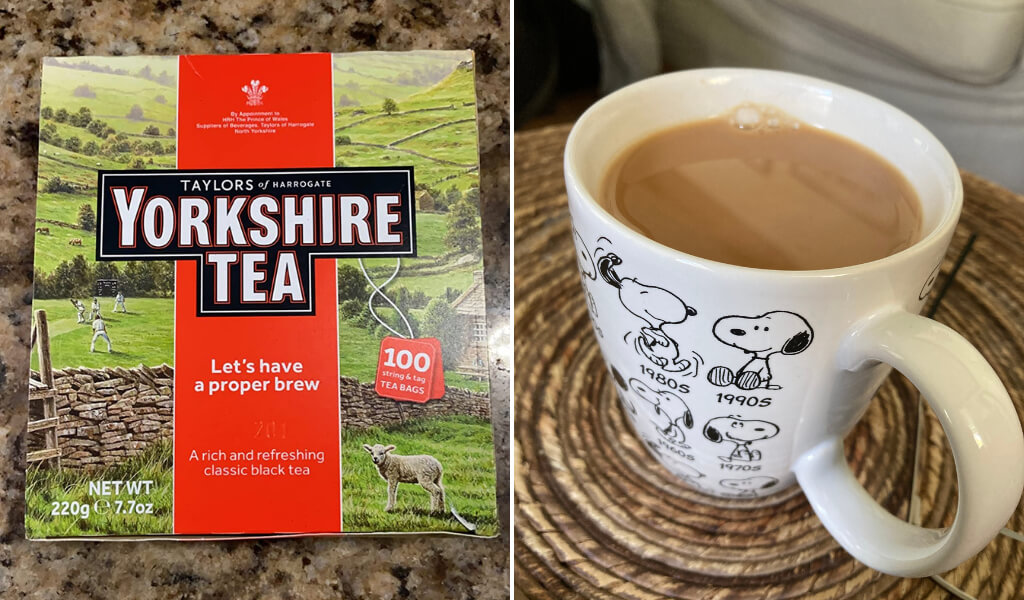 Taylors of Harrogate Yorkshire Tea Proper Black Tea Review, Tea bag