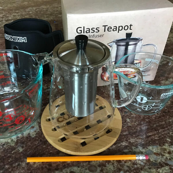 Cusinium clearance glass teapot