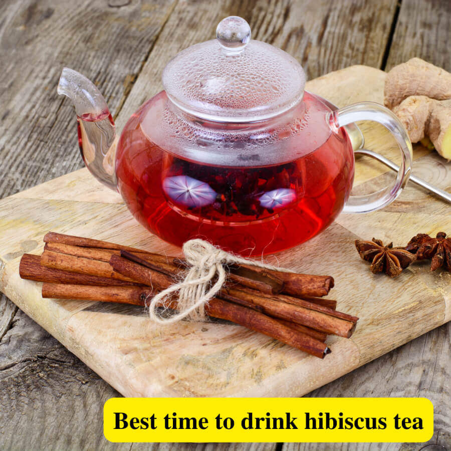 Best time to drink hibiscus tea
