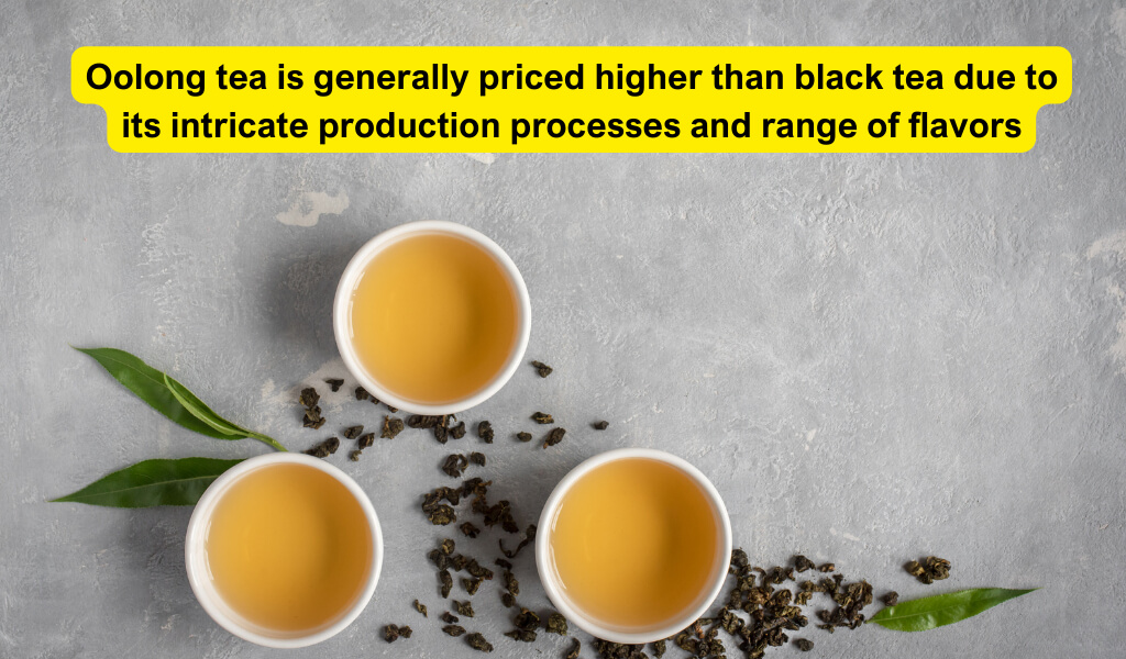 Oolong tea vs black tea