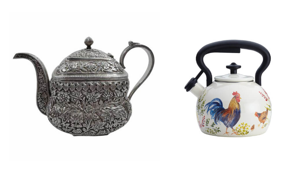 Difference between Teapot and Kettle