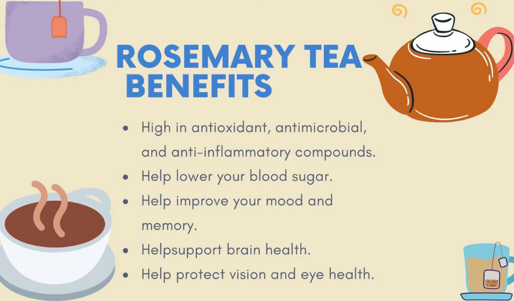 What is Rosemary Tea? Ultimate Benefits, Health Nutritional Value ...