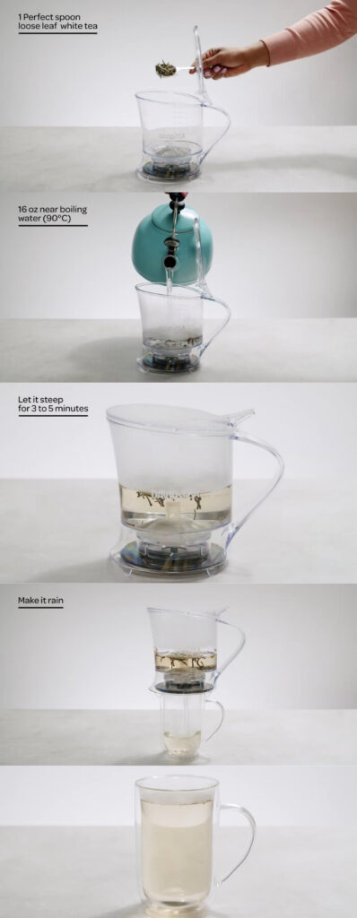 how to brew White tea