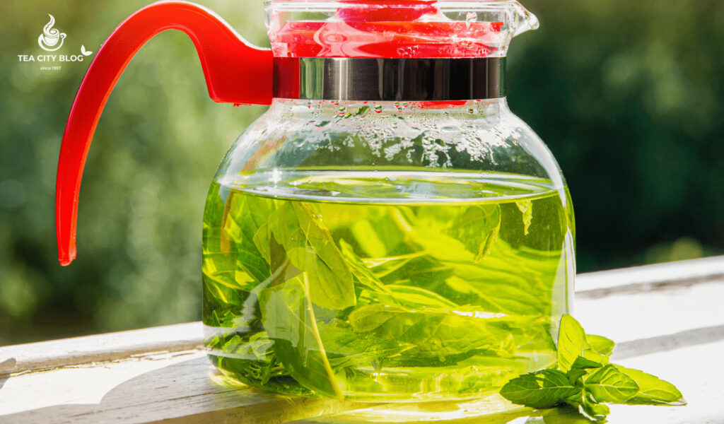 how to drink peppermint tea