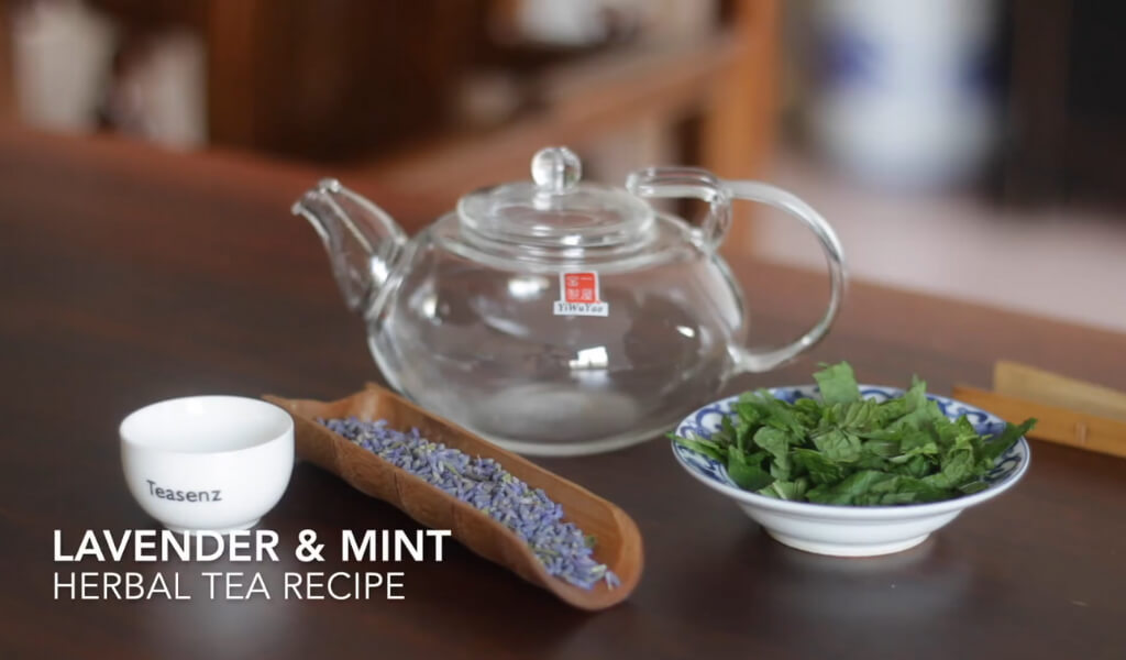 how to make fresh Lavender tea