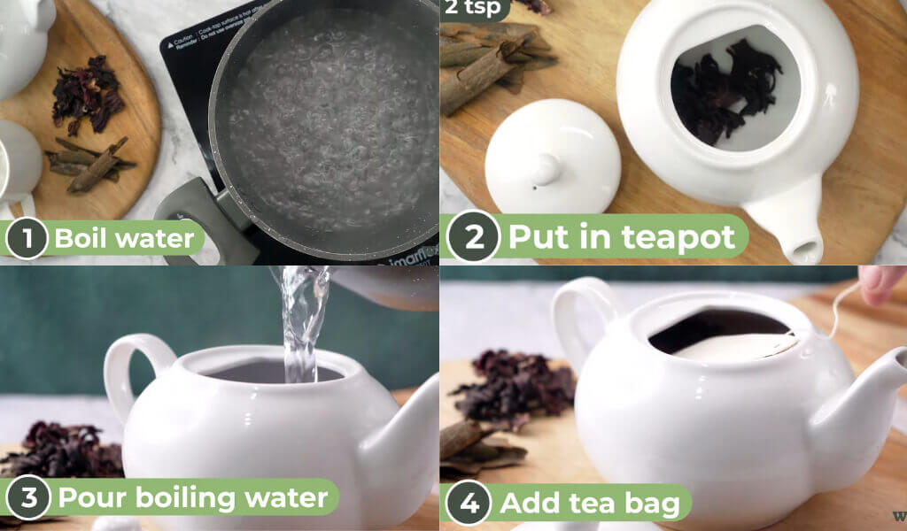 how to make hibiscus tea