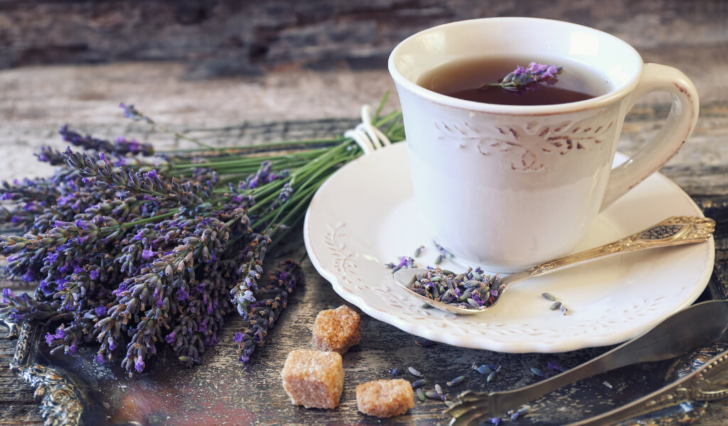 how to make lavender tea