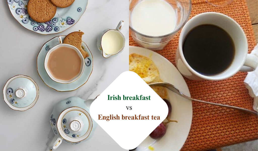 Irish breakfast vs English breakfast