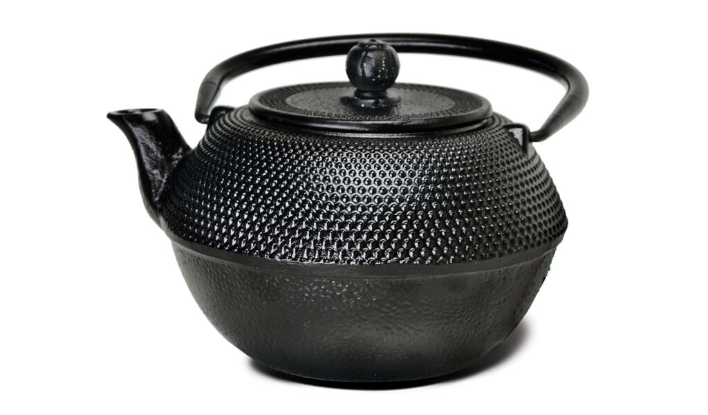 Iron teapot