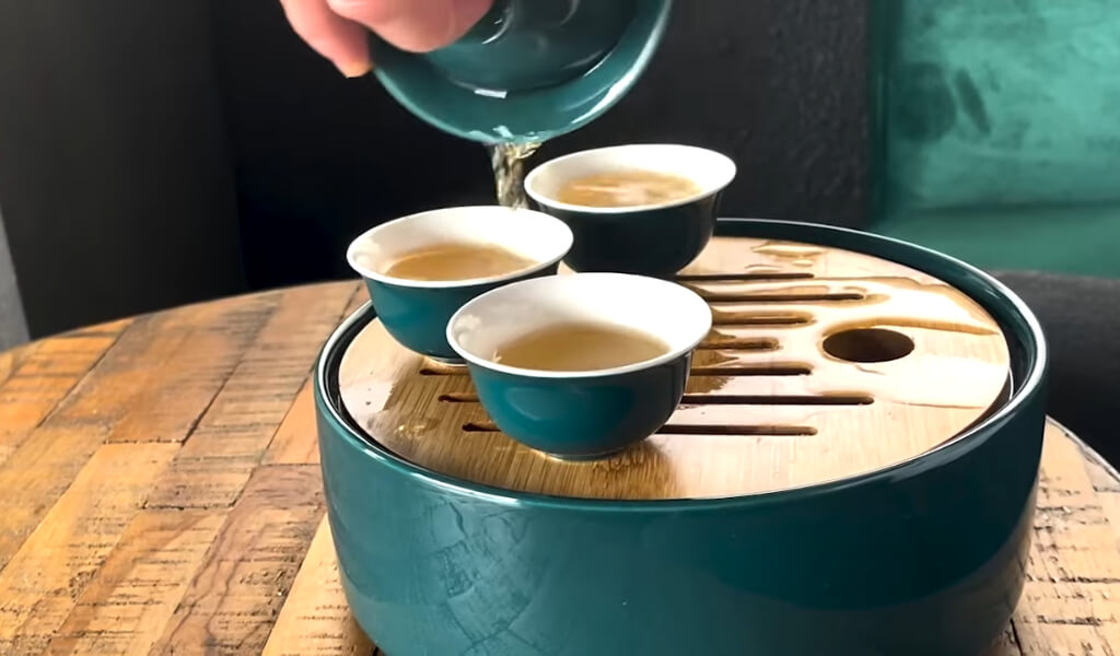 Oolong tea flavor