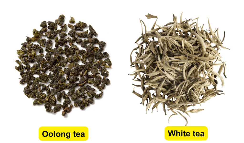 Oolong vs White tea