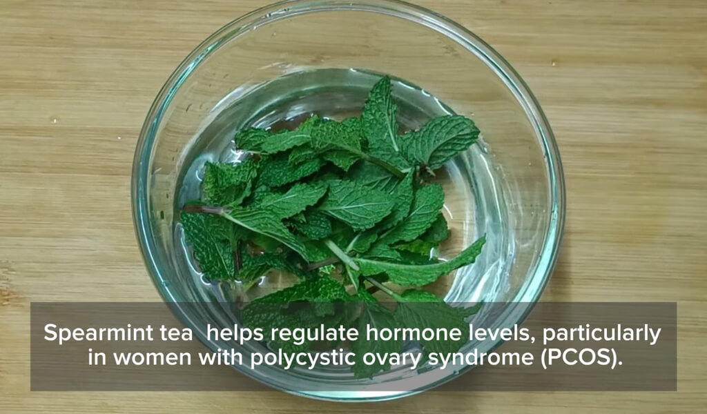 Spearmint tea for PCOS