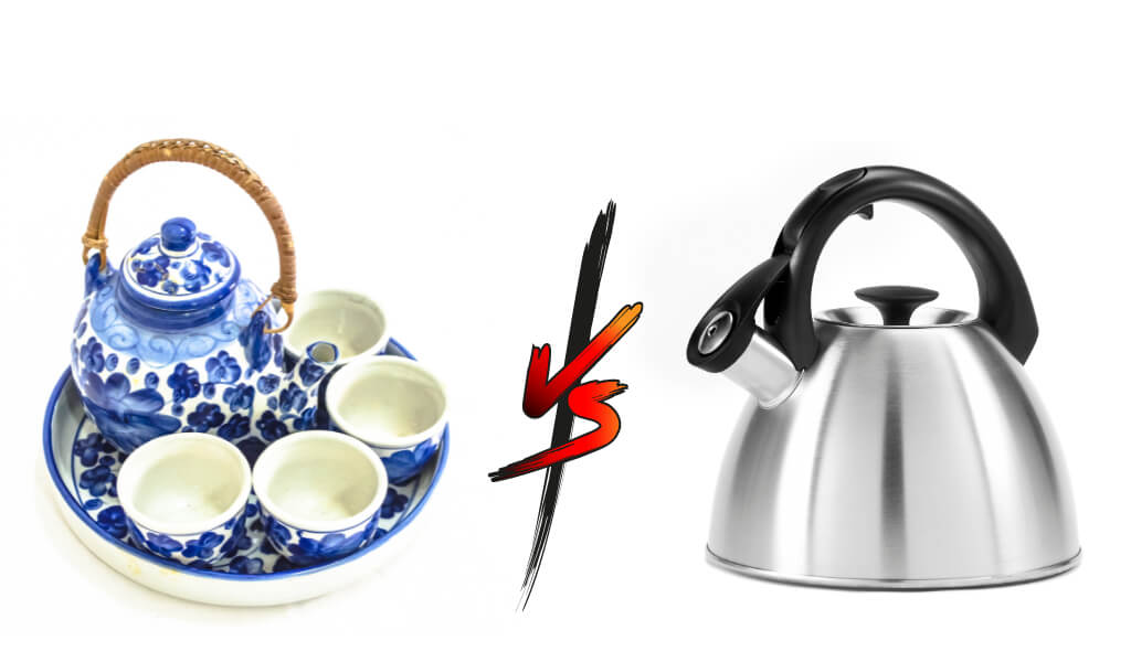 Teapot vs kettle