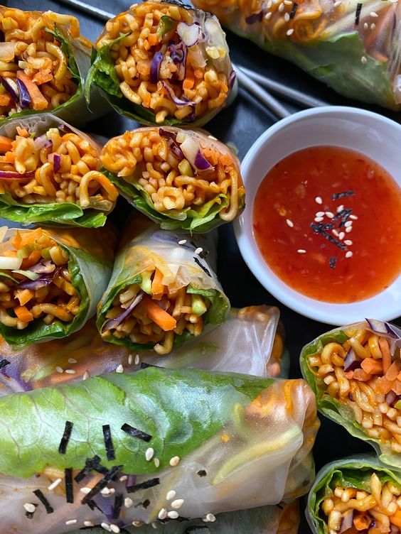 Spring rolls vegetarian