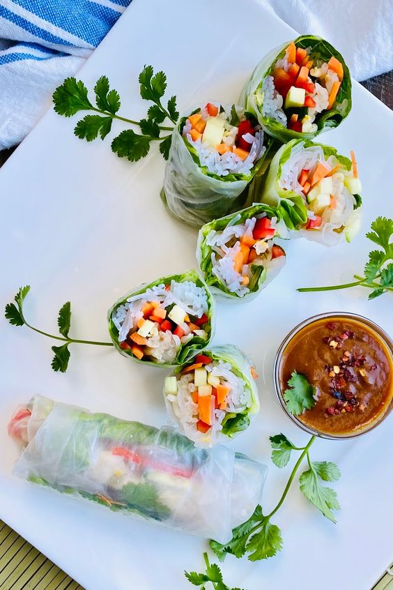 vegetarian spring roll recipe